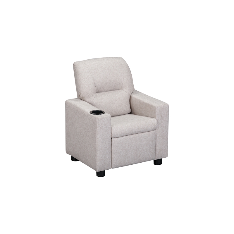 Oakley Kids Recliner in Greige