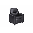 Oakley Kids Recliner in Vegan Leather Onyx