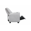 Chase Kids Recliner in Wooly Gray