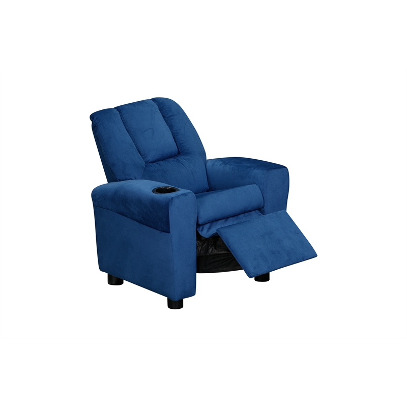 Chase Kids Recliner in Nautica Soft Blue