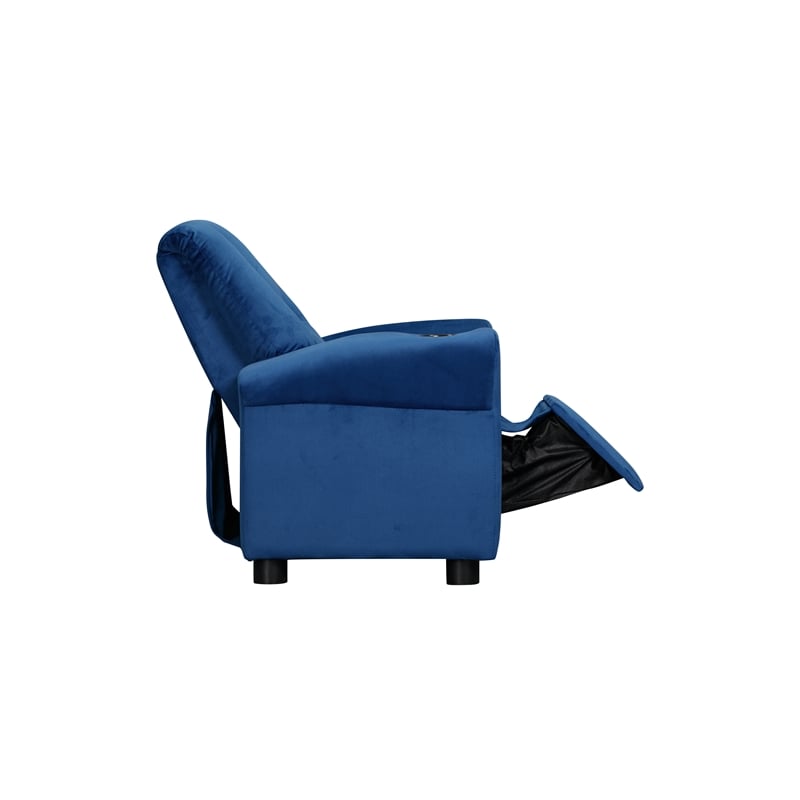 Chase Kids Recliner in Nautica Soft Blue