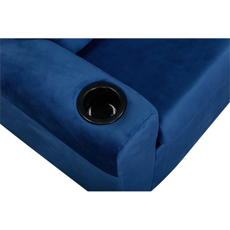 Chase Kids Recliner in Nautica Soft Blue