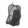 Greemotion Breeze Outdoor Foldable Mesh Fabric Egg Swing in Dark Gray