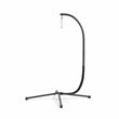 Greemotion Wave Hanging Metal C-Stand for Swing Chair in Black