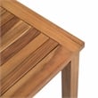 Greemotion Noto 3-Piece Outdoor Acacia Wood Bistro Set in Natural