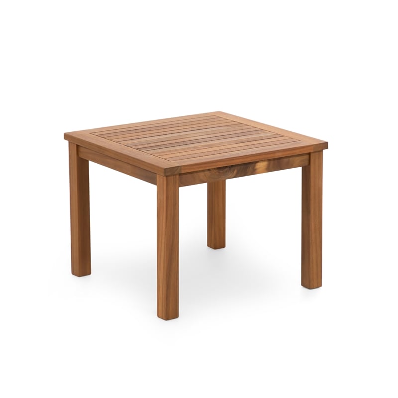 Greemotion Noto 3-Piece Outdoor Acacia Wood Bistro Set in Natural