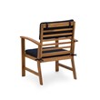 Greemotion Hana 4-Piece Outdoor Acacia Wood Sofa Set in Natural