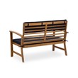 Greemotion Hana 4-Piece Outdoor Acacia Wood Sofa Set in Natural