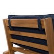Greemotion Hana 4-Piece Outdoor Acacia Wood Sofa Set in Natural