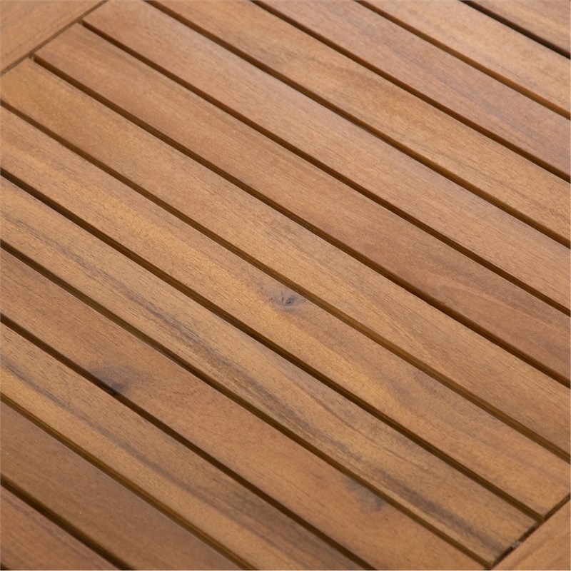 Greemotion Hana 4-Piece Outdoor Acacia Wood Sofa Set in Natural