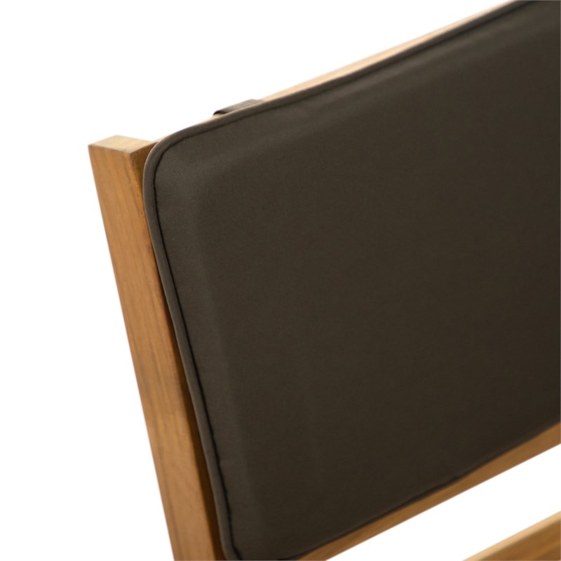 Greemotion Hana 4-Piece Outdoor Acacia Wood Sofa Set in Natural