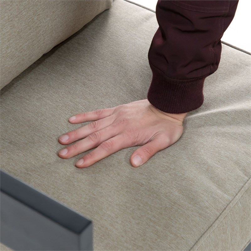 Greemotion 3-Piece Lotus Stackable Outdoor Metal Bistro Set in Black