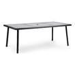 Greemotion Sintra 7-Piece Metal Outdoor Patio Dining Set in Black