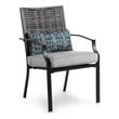 Greemotion Sintra 7-Piece Metal Outdoor Patio Dining Set in Black