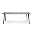 Greemotion Sintra 7-Piece Metal Outdoor Patio Dining Set in Black