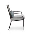 Greemotion Sintra 7-Piece Metal Outdoor Patio Dining Set in Black