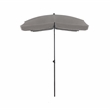 Greemotion Set of 2 Sleek Stainless Steel Gray Fabric Patio Umbrella with Base