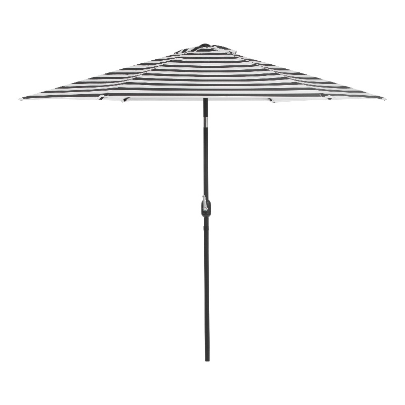 Greemotion Set of 2 Halo 9Ft Multi-Color Tilting Fabric Patio Umbrella with Base
