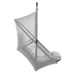 Greemotion Breeze Outdoor Foldable Mesh Fabric Egg Swing in Light Gray