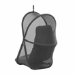 Greemotion 2-Piece Outdoor Foldable Mesh Fabric & Metal Swing Set in Dark Gray