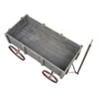 Shine Company Transitional Cedar Wood Decorative Wagon Garden Planter in Gray