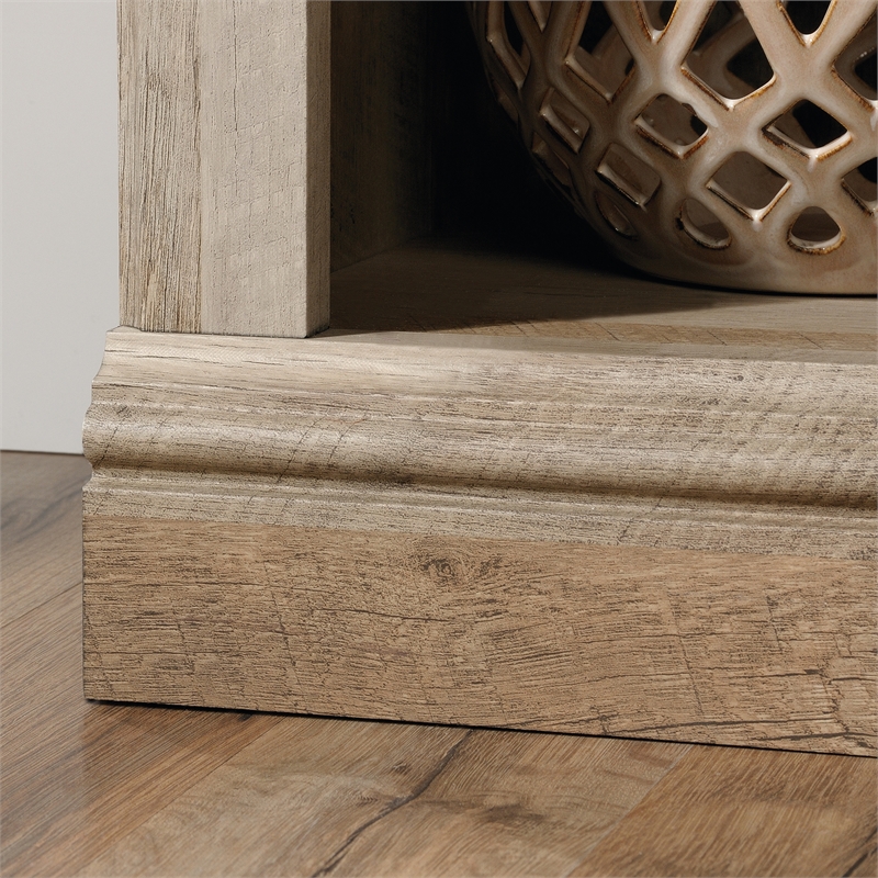 Sauder Select Engineered Wood 5 Shelf Bookcase in Lintel Oak