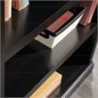 Sauder Select Engineered Wood 3-Shelf Bookcase in Estate Black