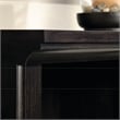 Sauder Select Engineered Wood 3-Shelf Bookcase in Estate Black