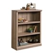 Sauder Select Engineered Wood 3 Shelf Bookcase in Salt Oak Finish