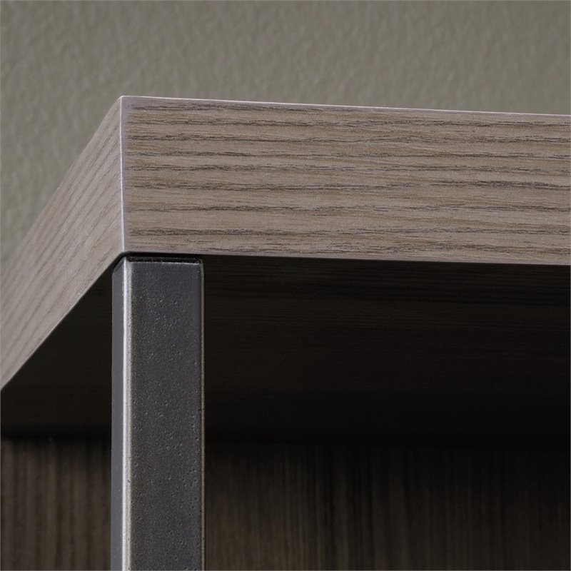 Sauder International Lux 5 Shelf Bookcase In Diamond Ash 42666006088 Sauder International Lux 5 Shelf Bookcase In Diamond