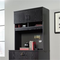 Sauder Via 2 Drawer File Cabinet And Hutch In Classic Cherry 419708 606 Kit