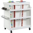 Sauder Select Craft Cart in Soft White