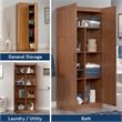 Sauder Select Engineered Wood Storage Cabinet in Highland Oak
