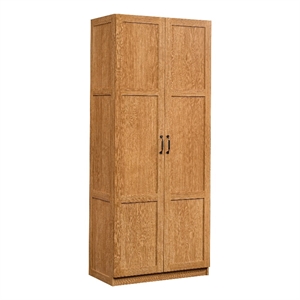 sauder select 2 door wooden storage cabinet