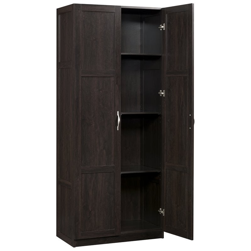 Sauder Select Engineered Wood Storage, Cherry Storage Cabinet