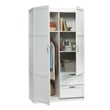 Sauder Select Engineered Wood Wardrobe Armoire in White Finish
