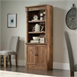 Sauder Palladia Engineered Wood 3-Shelf Bookcase in Vintage Oak