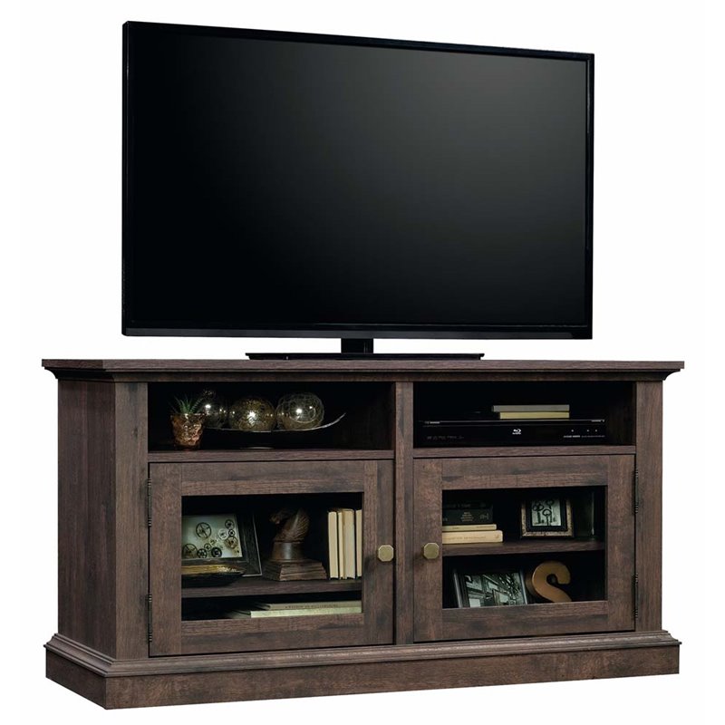 Sauder New Grange TV Stand in Coffee Oak 42666028875 eBay