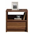 Sauder Harvey Park Engineered Wood Nightstand in Grand Walnut