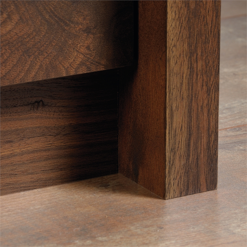 Sauder Harvey Park Engineered Wood Nightstand in Grand Walnut
