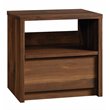 Sauder Harvey Park Engineered Wood Nightstand in Grand Walnut