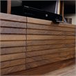 Sauder Harvey Park Engineered Wood TV Stand in Grand Walnut