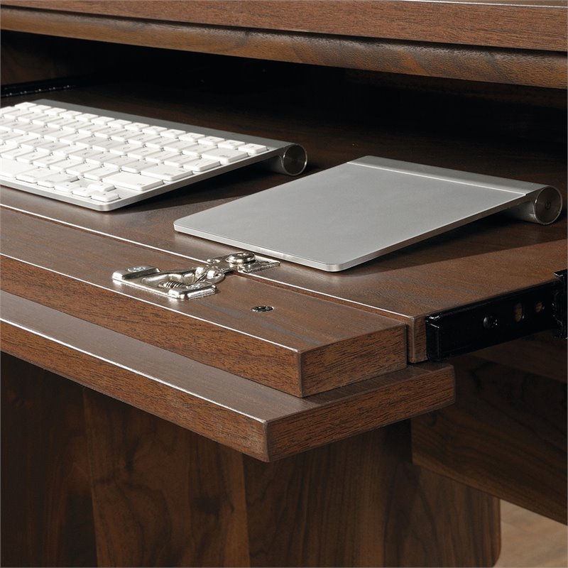 Sauder Clifford Place Engineered Wood Computer Desk in Grand Walnut