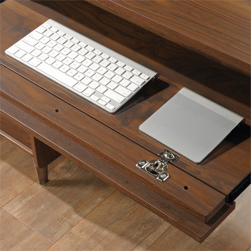 Sauder Clifford Place Engineered Wood Computer Desk in Grand Walnut