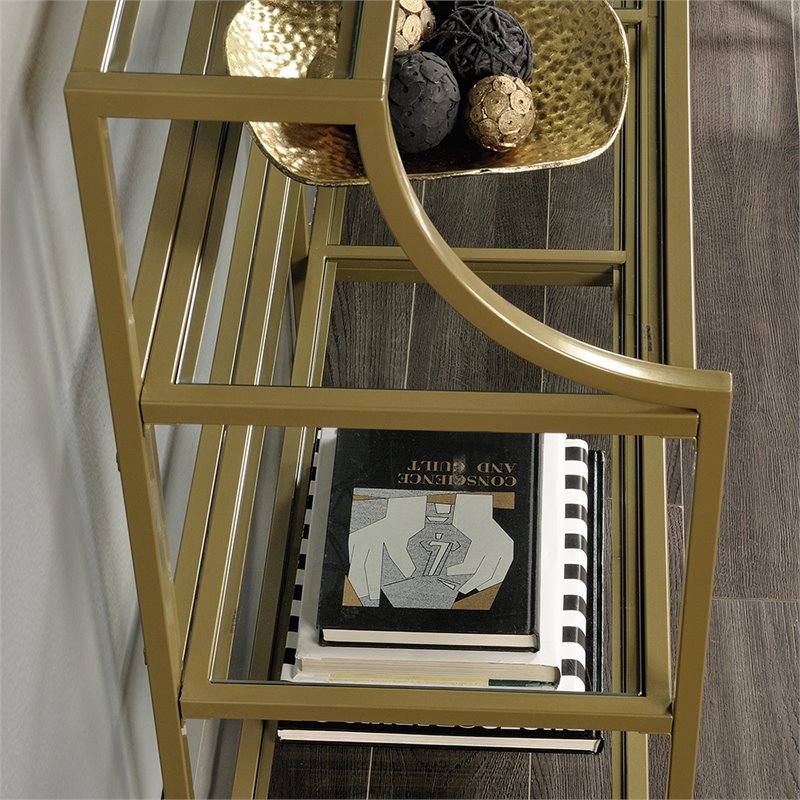 Nola Side Table, outlet Gold Finish -DGD65