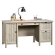 Sauder Costa Engineered Wood 3-Drawers Computer Desk in Chalked Chestnut
