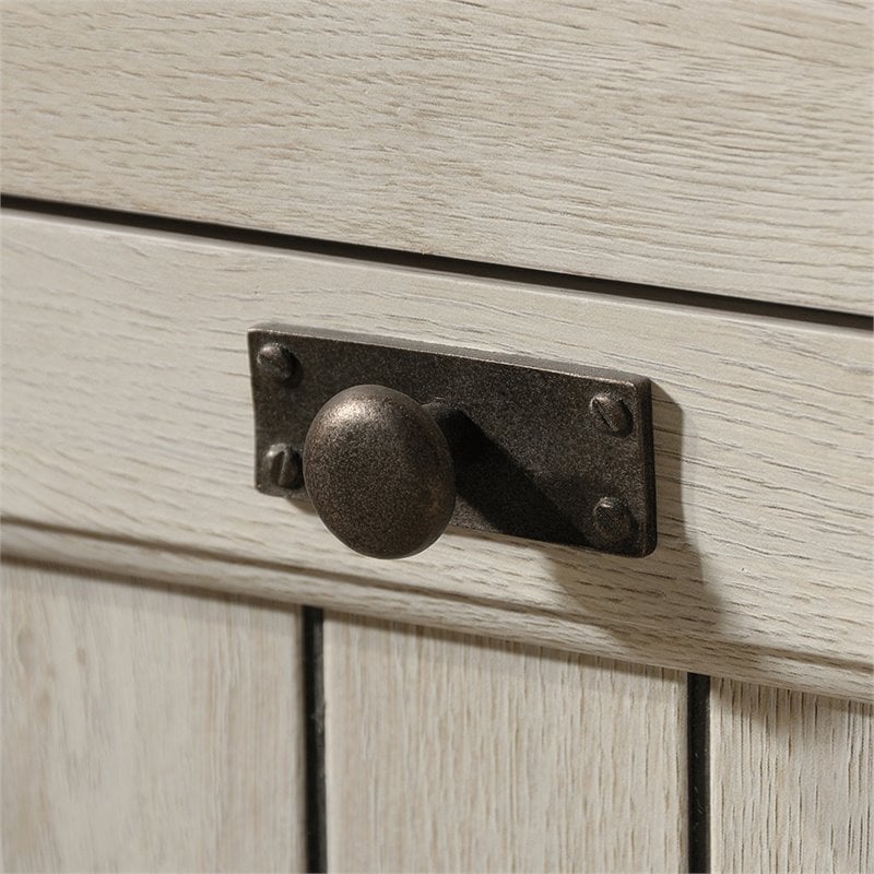 Sauder Costa Engineered Wood 3-Drawers Computer Desk in Chalked Chestnut