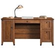 Sauder Carson Forge Engineered Wood Computer Desk in Washington Cherry