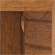 Sauder Carson Forge Engineered Wood Computer Desk in Washington Cherry