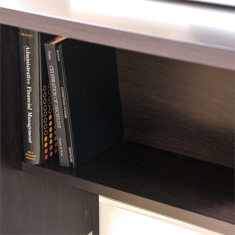 Sauder Shoal Creek Computer Desk In Jamocha Wood